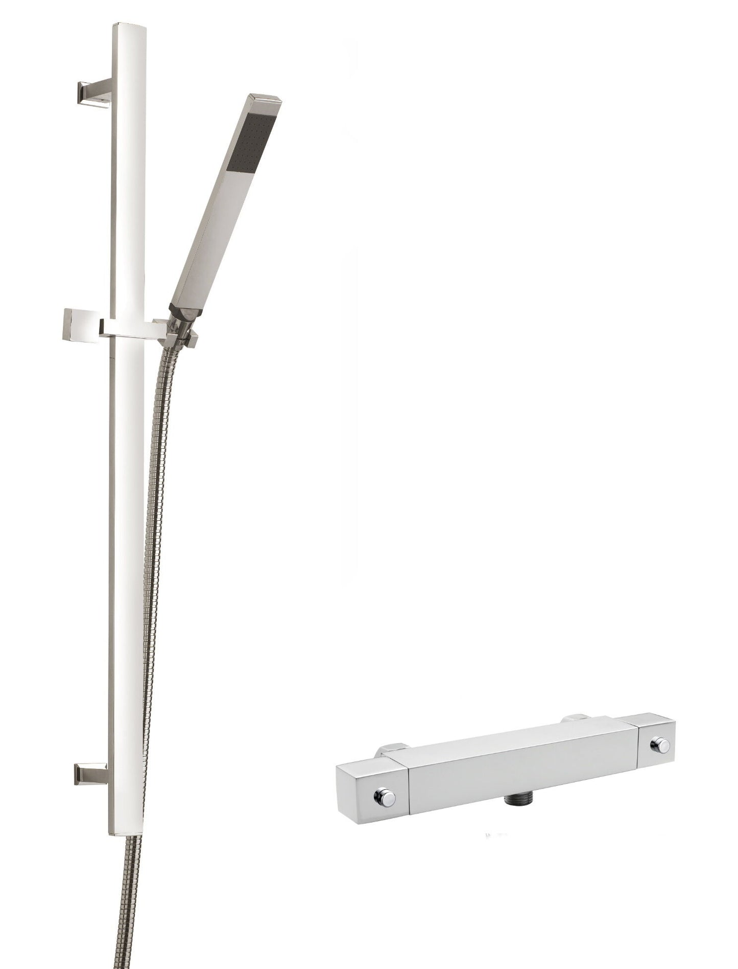 Nuie Square Bar Shower Kit