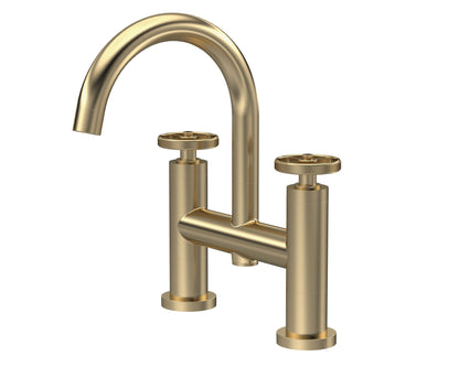 Revolution Bath Filler Brushed Brass