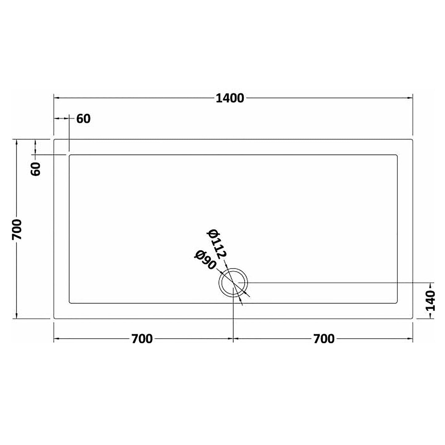 Contemporary 8mm Glass Walk In Wetroom Screen and Hinged Return Screen and Shower Tray - Choice of Size and Finish