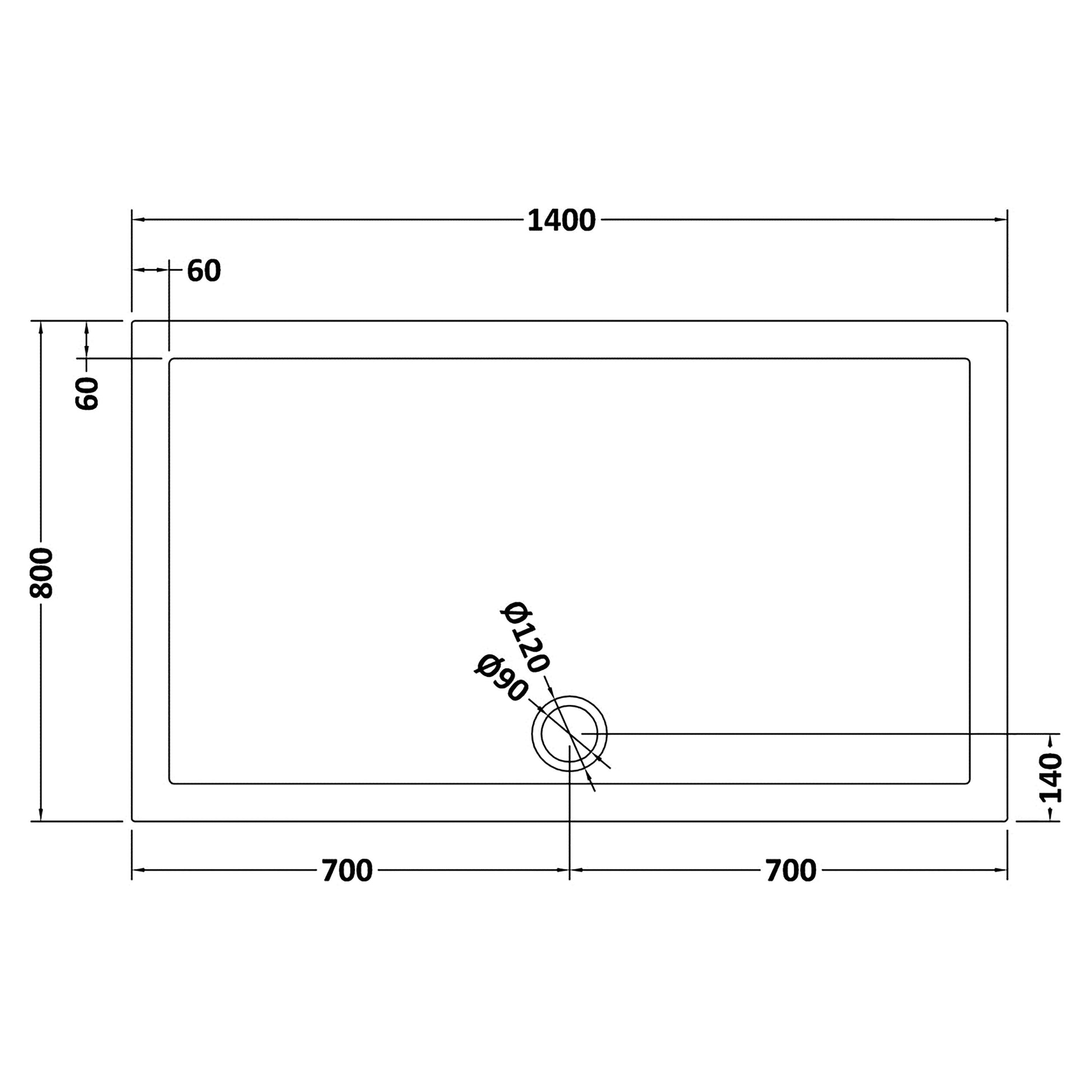Contemporary 8mm Glass Walk In Wetroom Screen and Hinged Return Screen and Shower Tray - Choice of Size and Finish