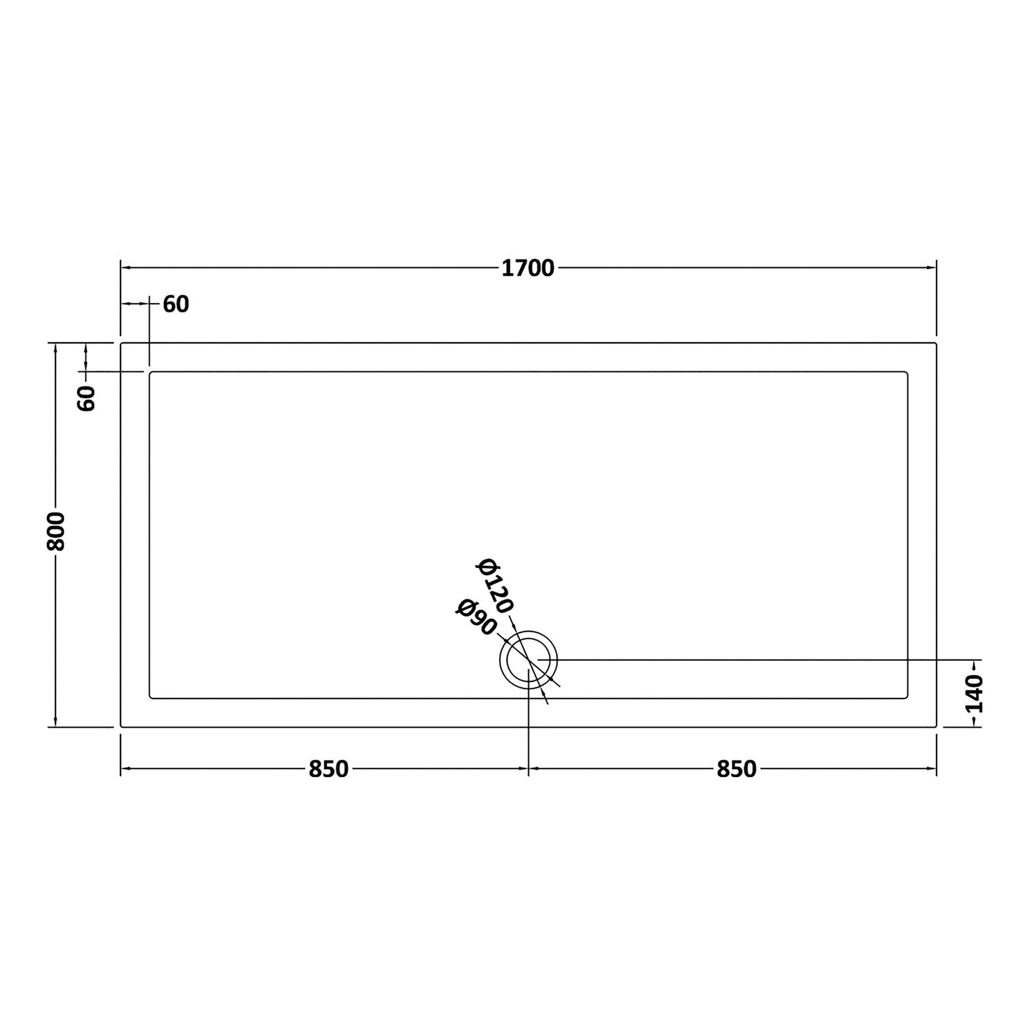 Contemporary 8mm Glass Walk In Wetroom Screen and Hinged Return Screen and Shower Tray - Choice of Size and Finish
